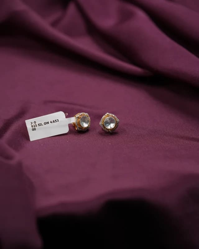 Small Moissanite Studs