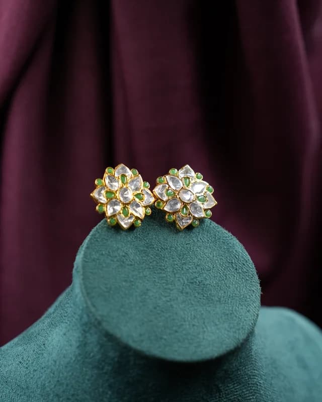 Green Blossom Moissanite